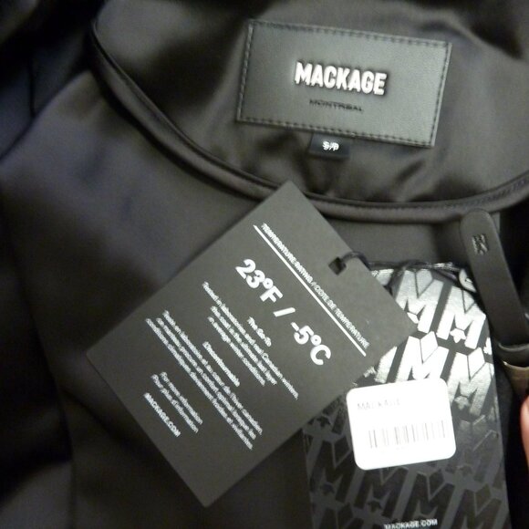 Mackage Nori-K Double Collar Wool Coat - Picture 12 of 13